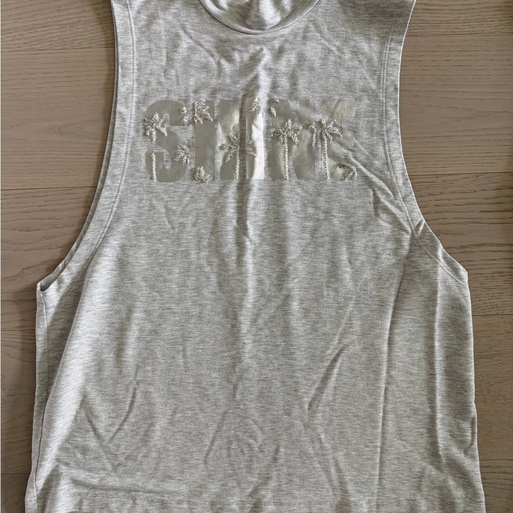 Gizia sporty top with embellishment.
